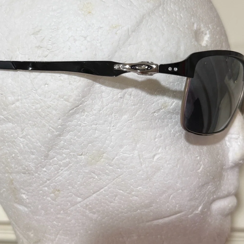Oakley Tinfoil Sunglasses in Black with Case